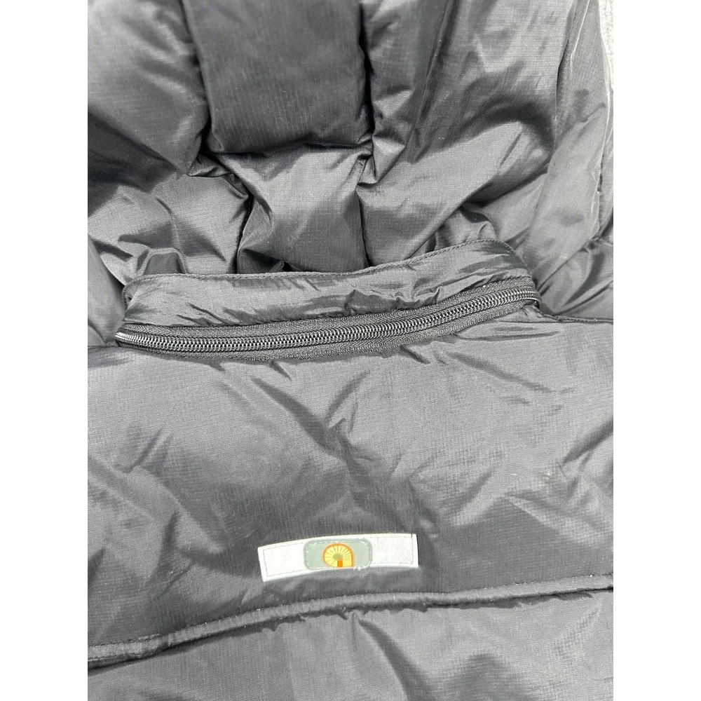 Akademiks Kids Vintage Black Puffer Hooded Jacket Down Filled Boys Girls‎ Size 4
